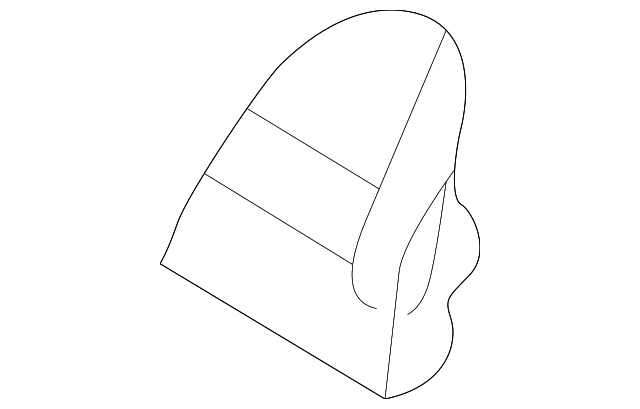 64310AE40A Деталь SEAT BACK FRAME, RIGHT
