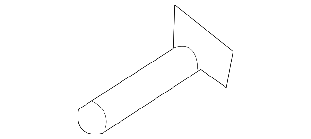 -W711158-S439 Деталь SIDE BRACKET BOLT, LEFT