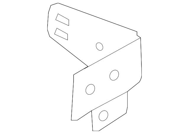 28071-ZM70A Деталь INSTRUMENT PANEL MOUNT BRACKET, LEFT