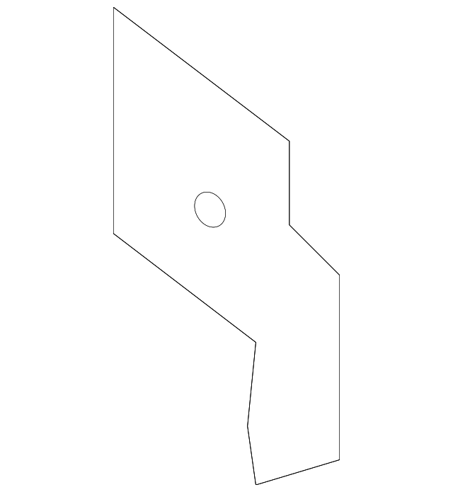 28039-ZM70A Деталь INSTRUMENT PANEL MOUNT BRACKET, LEFT