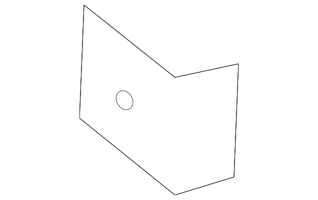 28038-ZM70A Деталь INSTRUMENT PANEL MOUNT BRACKET, RIGHT