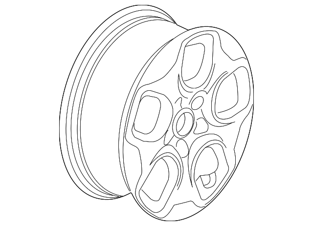 5XA64LAUAA Деталь WHEEL, ALLOY