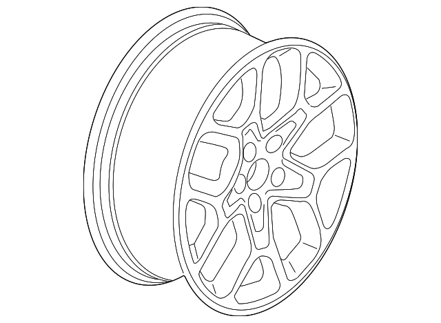 5XA65MAAAA Деталь WHEEL, ALLOY