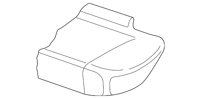 3C8-885-319-E SEAT CUSHION PAD