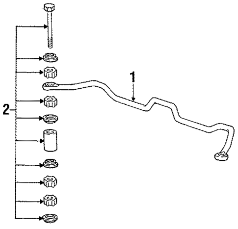 Colt STABILIZER BAR & COMPONENTS