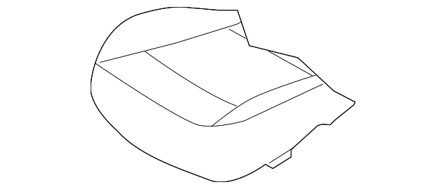 88160-3J051-V9D Деталь CUSHION COVER, LEFT