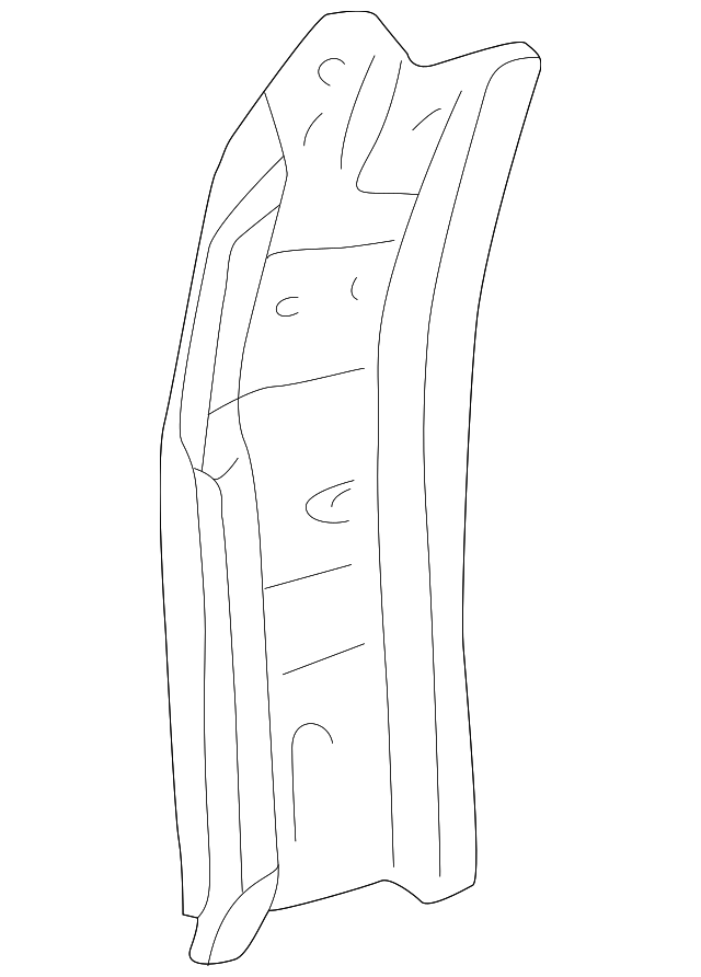 61124-0C010 Деталь INNER HINGE PLR, LEFT