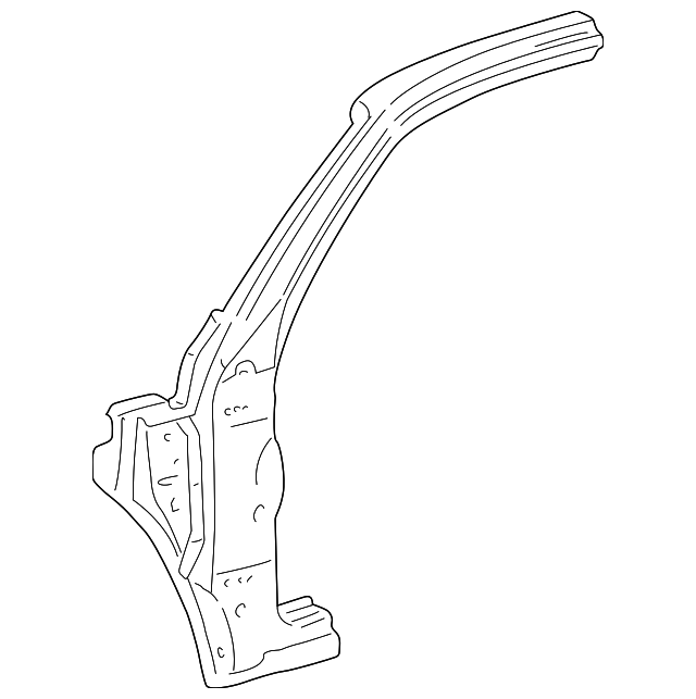 61132-0C020 Деталь OUTER HINGE PLR, LEFT