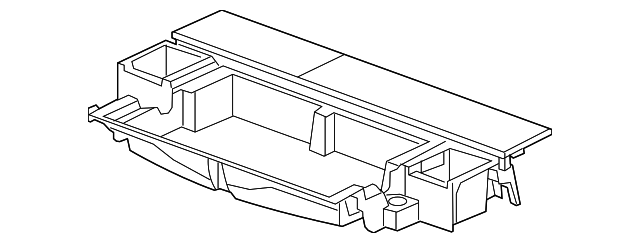 25919692 Деталь COMPARTMENT BOX