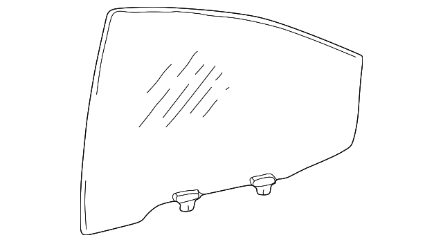 83420-38101 Деталь GLASS, RIGHT