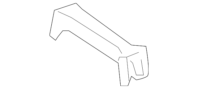 164-683-00-74 Деталь REAR DUCT BRACKET