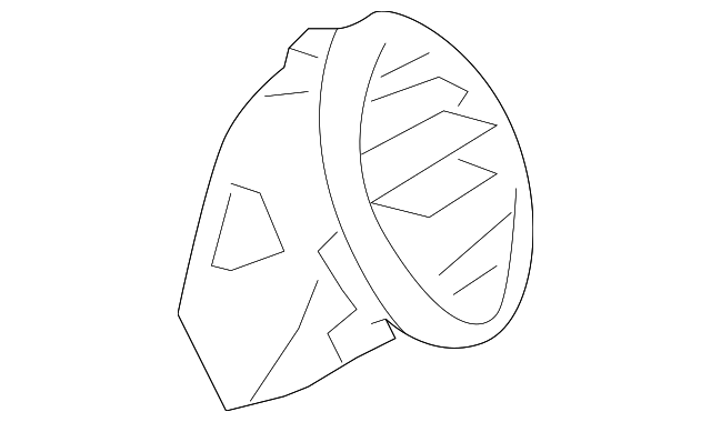164-830-23-54-1460 Деталь VENT GRILLE, LEFT