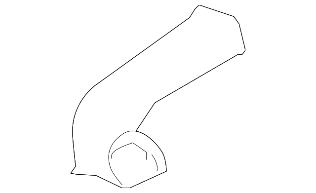 164-831-07-46 Деталь OUTER DUCT, LEFT