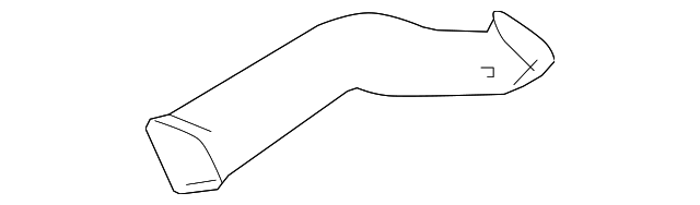 164-831-08-46 Деталь OUTER DUCT, RIGHT