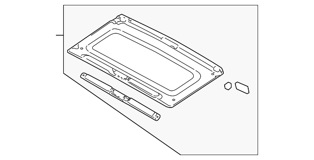 7871485Z00 Деталь SUNSHADE