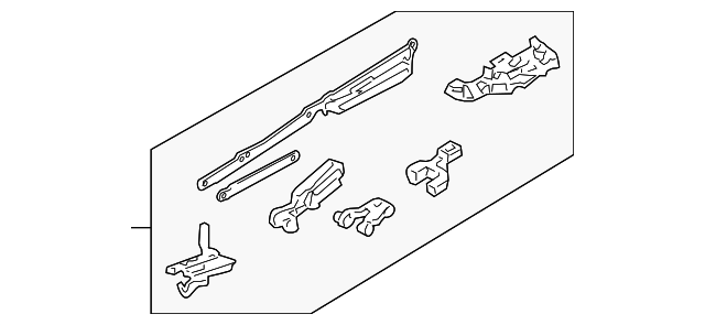 7872885Z01 Деталь RAIL ASSY, RIGHT