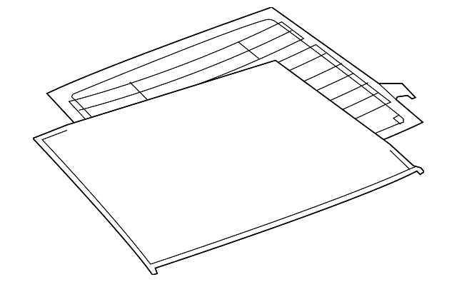 22737625 Деталь BACK GLASS