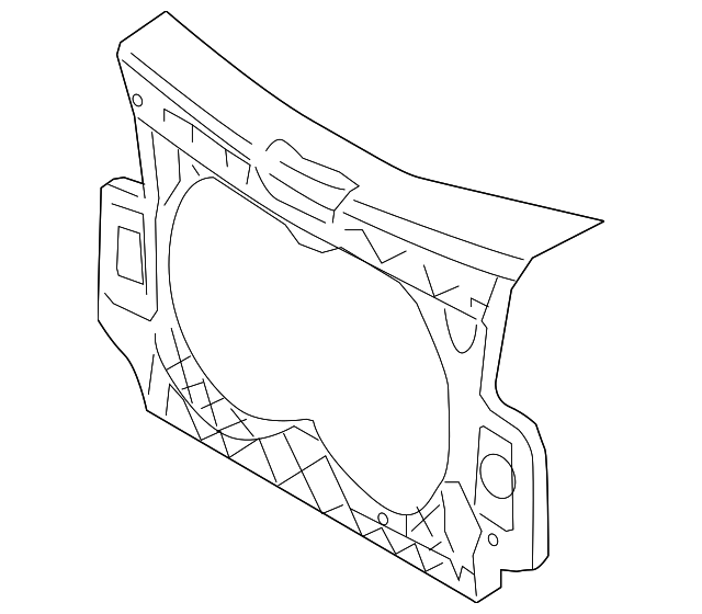 4F0-805-594-K Деталь RADIATOR SUPPORT