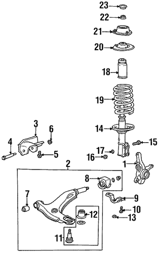 Accent SUSPENSION COMPONENTS 2