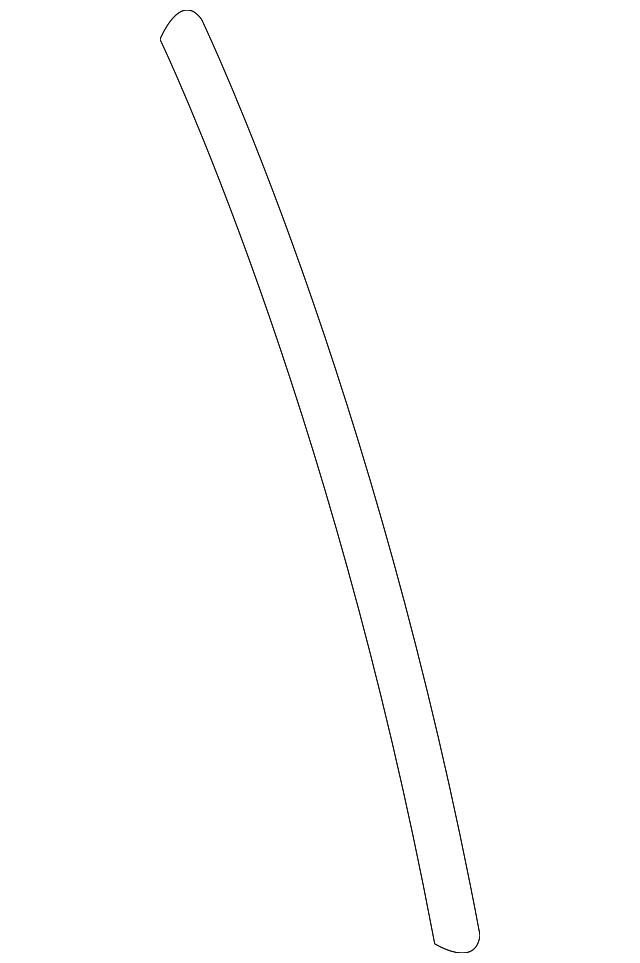 22766422 Деталь FRONT W'STRIP, LEFT