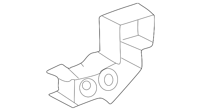 208-690-01-34-9B51 Деталь PARTITION PANEL BRACKET, LEFT