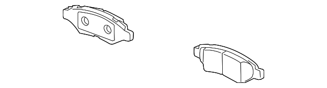 13408579 Деталь BRAKE PADS