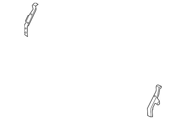 F151-54-1E0 Деталь SIDE BRACKET, LEFT