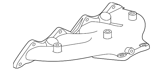 MN156302 Деталь EXHAUST MANIFOLD