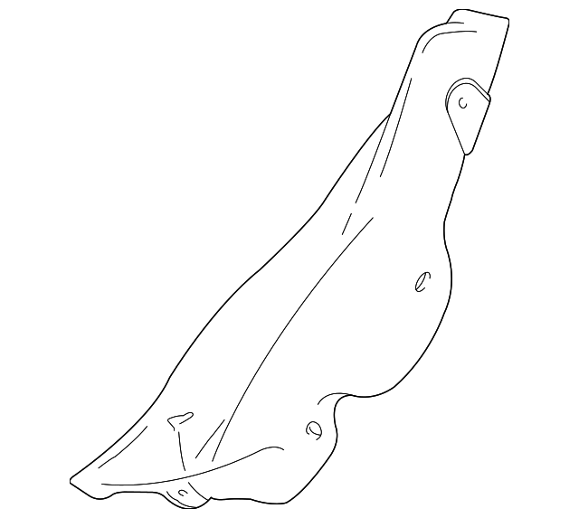 1J4-867-765-B-B41 Деталь LOWER QTR TRIM, LEFT