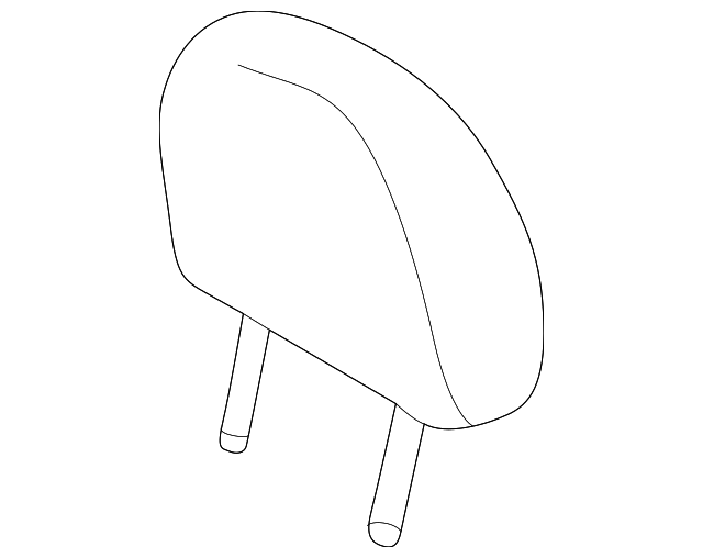 EC8488140B22 Деталь HEADREST, LEFT