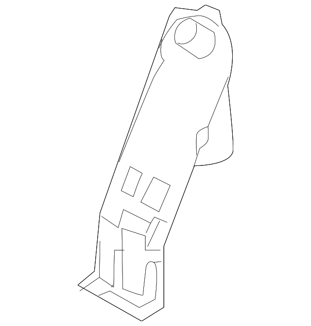 7555185Z00 Деталь FOOT REST BRACKET