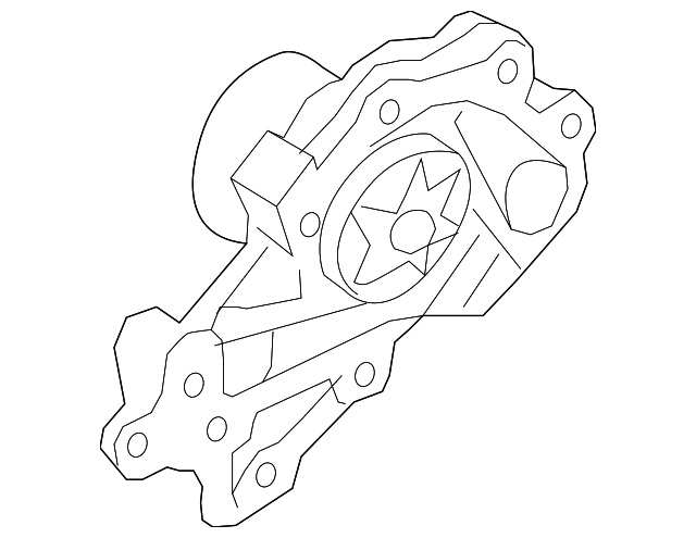 25100-3E001 Деталь WATER PUMP