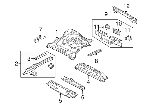 Tribute REAR BODY & FLOOR