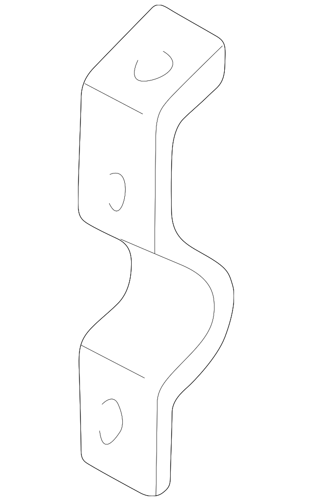 48832-33050 STABILIZER BAR CLAMP, RIGHT