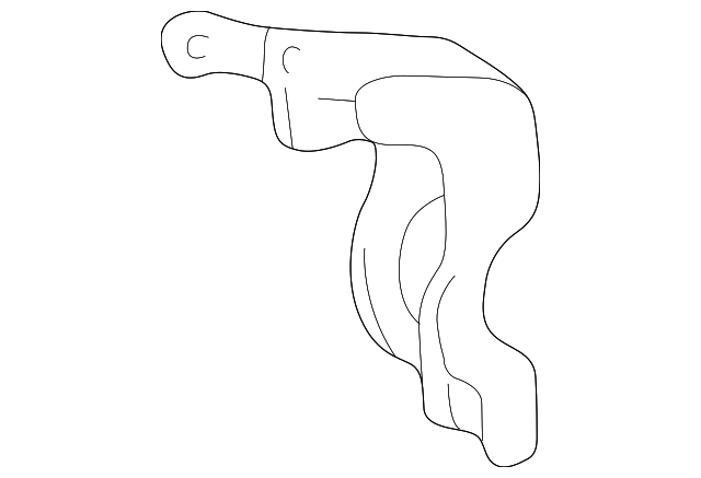 48832-33040 STABILIZER BAR BRACKET, LEFT
