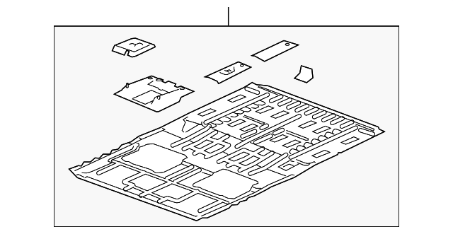 15224198 Деталь FRONT FLOOR PAN