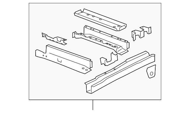 15918789 Деталь RAIL ASSY