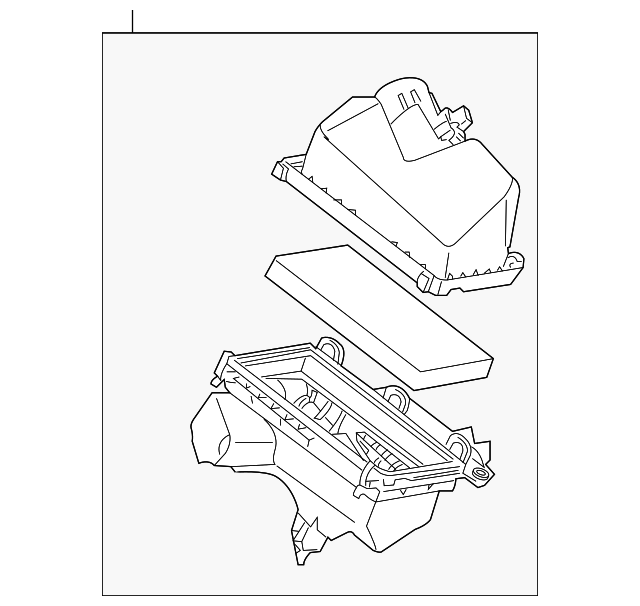 16500-JA00A AIR CLEANER ASSY