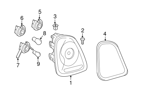 Cooper BULBS - CHASSIS 6