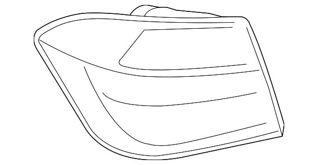 63-21-7-372-211 Деталь TAIL LAMP, LEFT