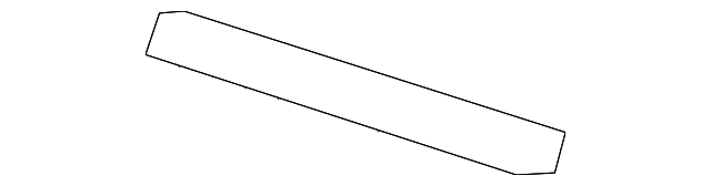 86613-2S000 SIDE RETAINER, LEFT