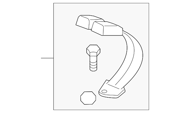 8495285Z01 Деталь BUCKLE, LEFT