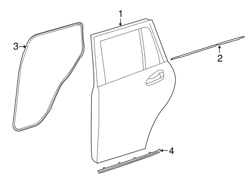 GLK250 DOOR & COMPONENTS 2