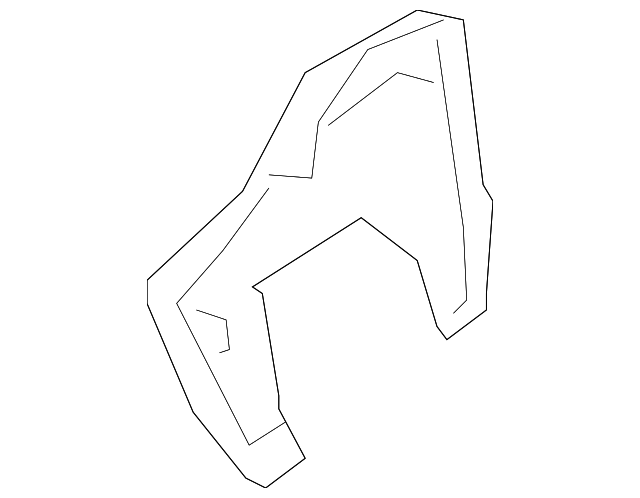 YM271P2AA Деталь OUTER COVER, LEFT