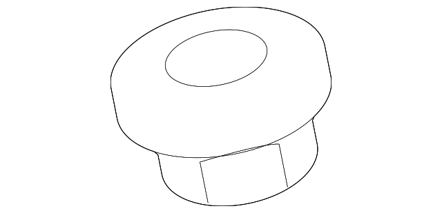 4856031 Деталь CUSHION COVER NUT, LEFT