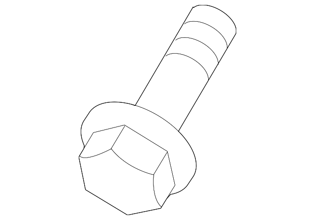 6104214AA MOUNT BRACKET BOLT