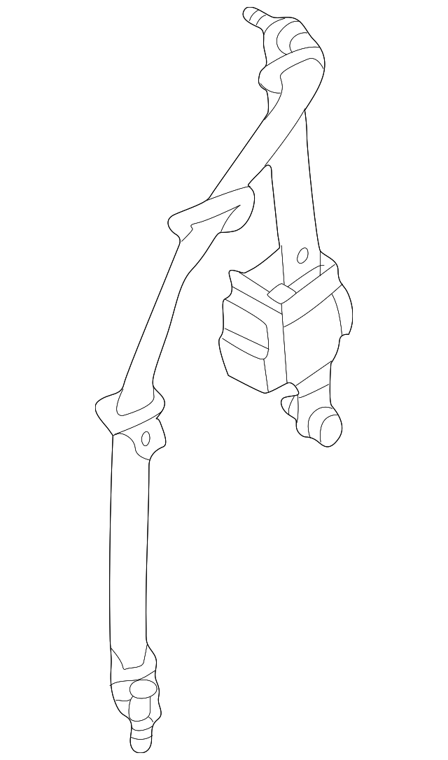 888445W901 BELT & RETRACTOR, RIGHT