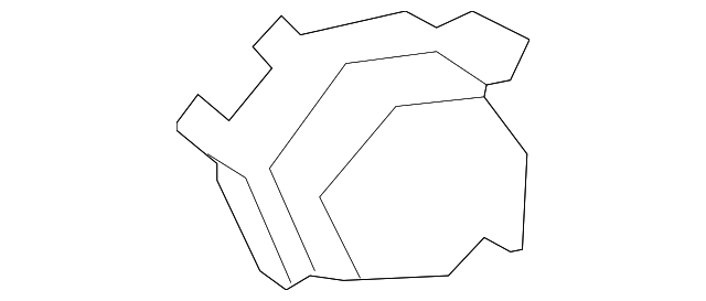 61615-02040 Деталь OUTER WHEELHOUSE REINFORCEMENT, RIGHT