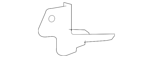 61062-02040 Деталь OUTER WHEELHOUSE GUSSET, LEFT