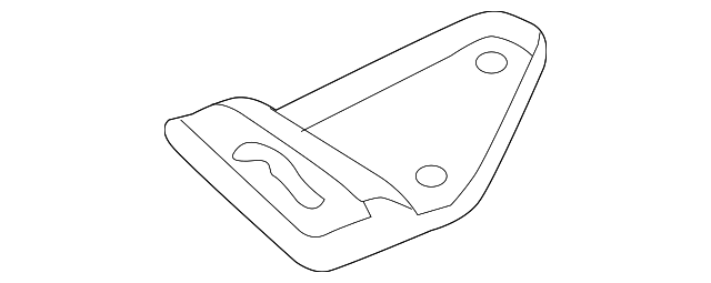 54-62-7-224-256 Деталь ROLL BAR SUPPORT, RIGHT
